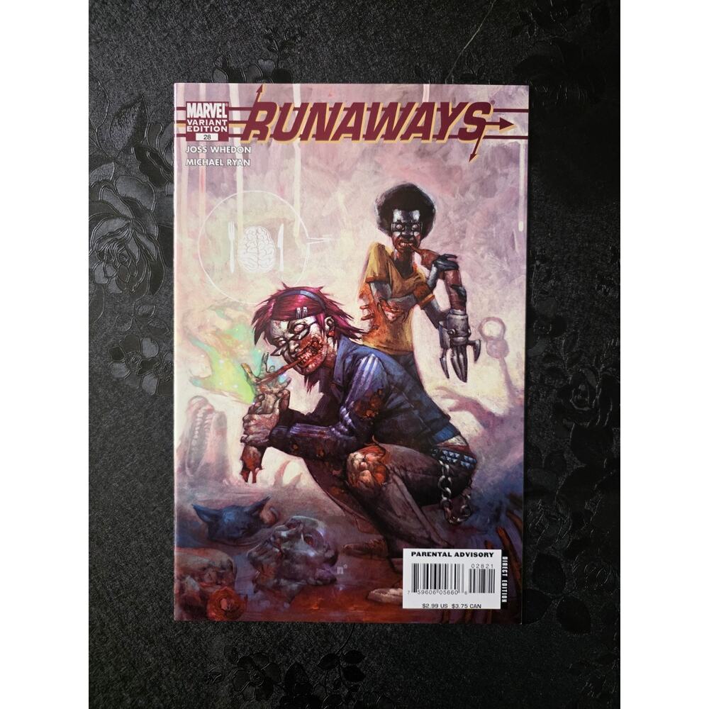 Marvel Comics Runaways #28b 2007